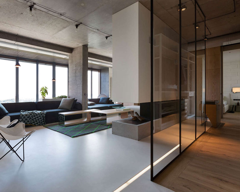 全面的現代公寓辦公設計理念