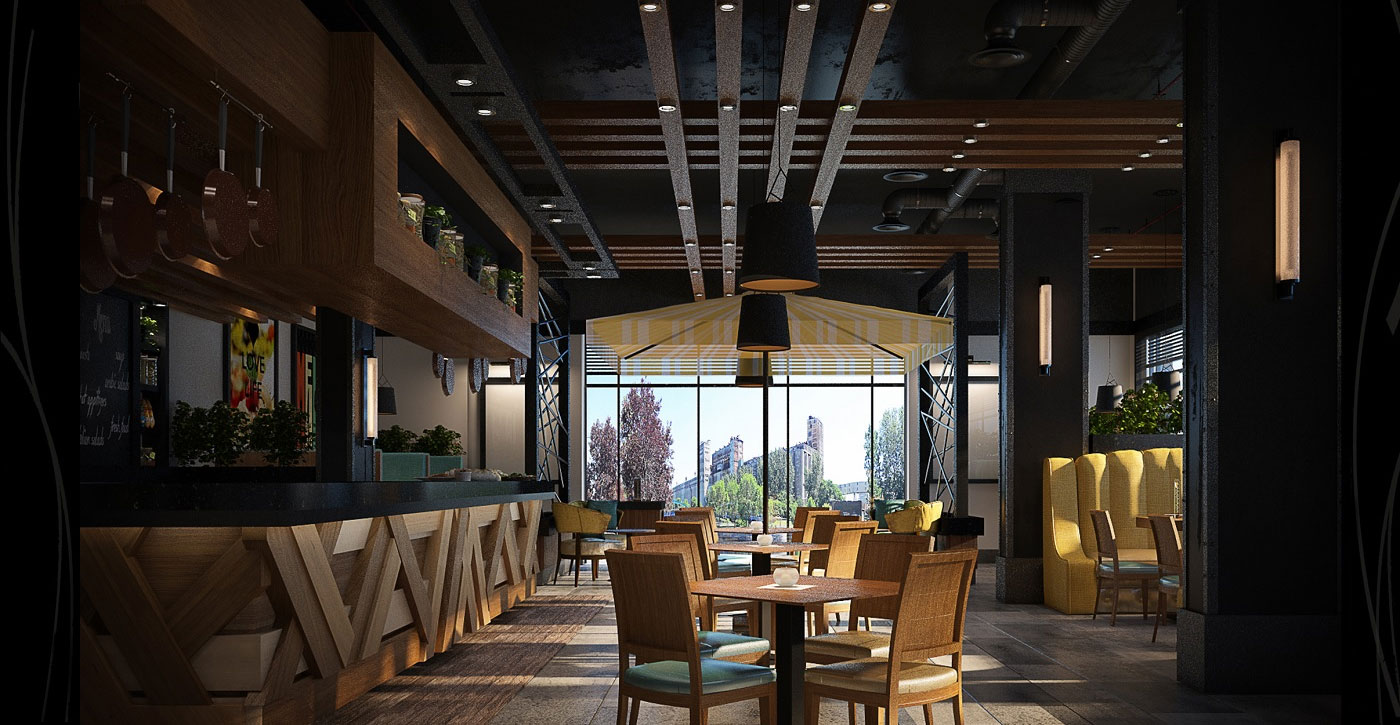 小咖啡館設(shè)計(jì)必須考慮人與環(huán)境的融洽