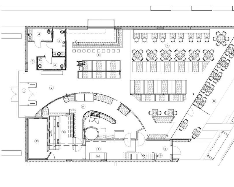 設計酒吧餐廳平面圖時要考慮的 6 個因素