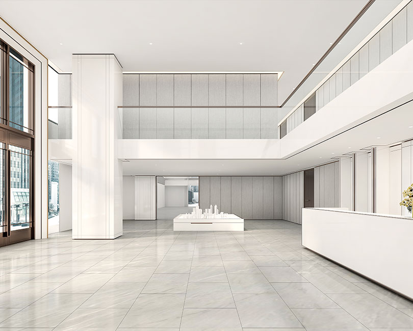 上?！ず懔θA翔綠地企業辦公設計效果圖