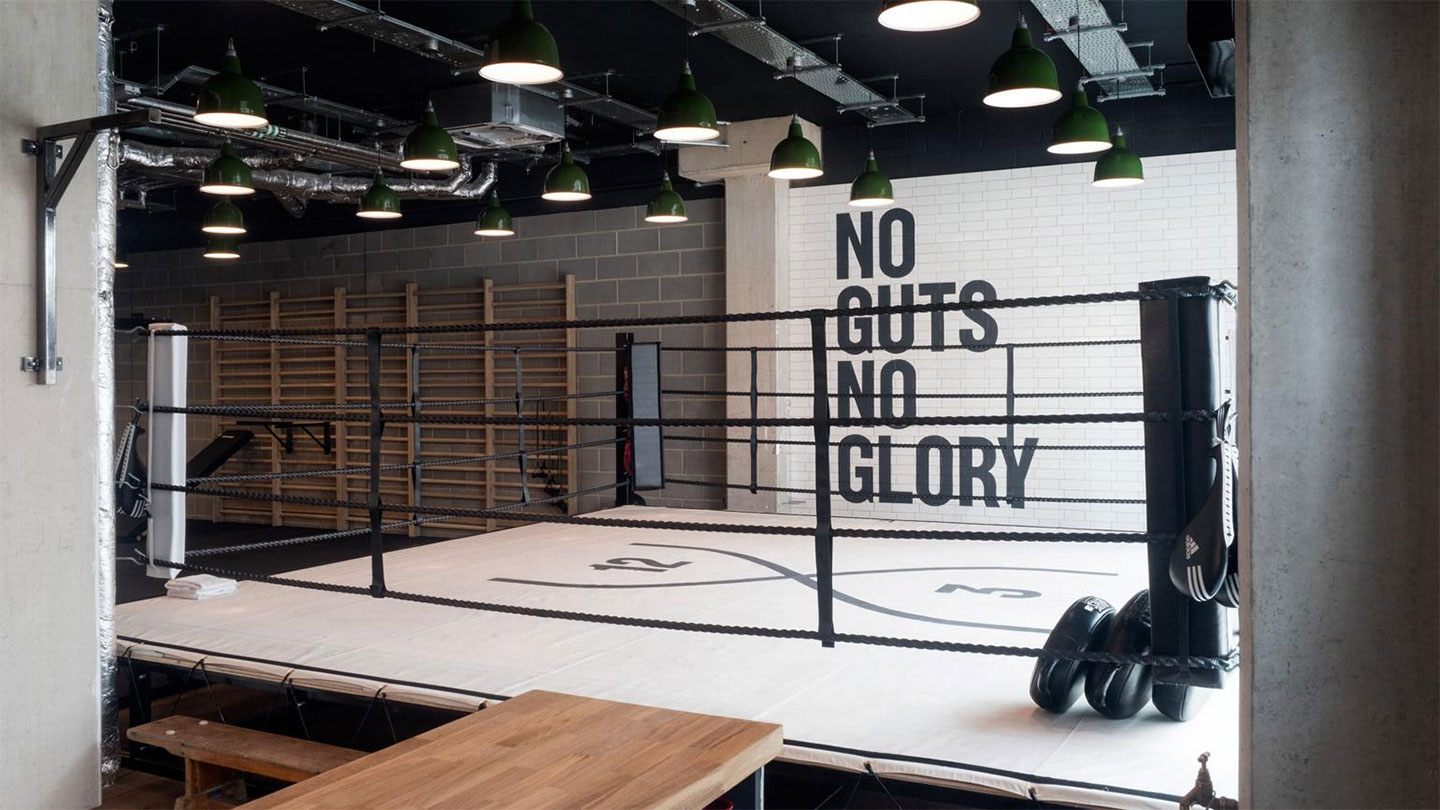 搏擊俱樂部室內設計效果圖