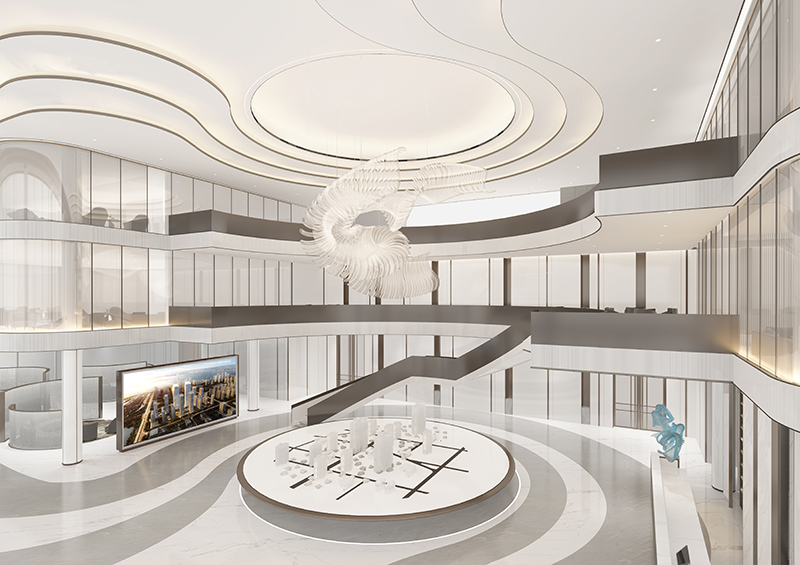 恒力環企售樓處設計，軟裝陳設設計方案「圖」