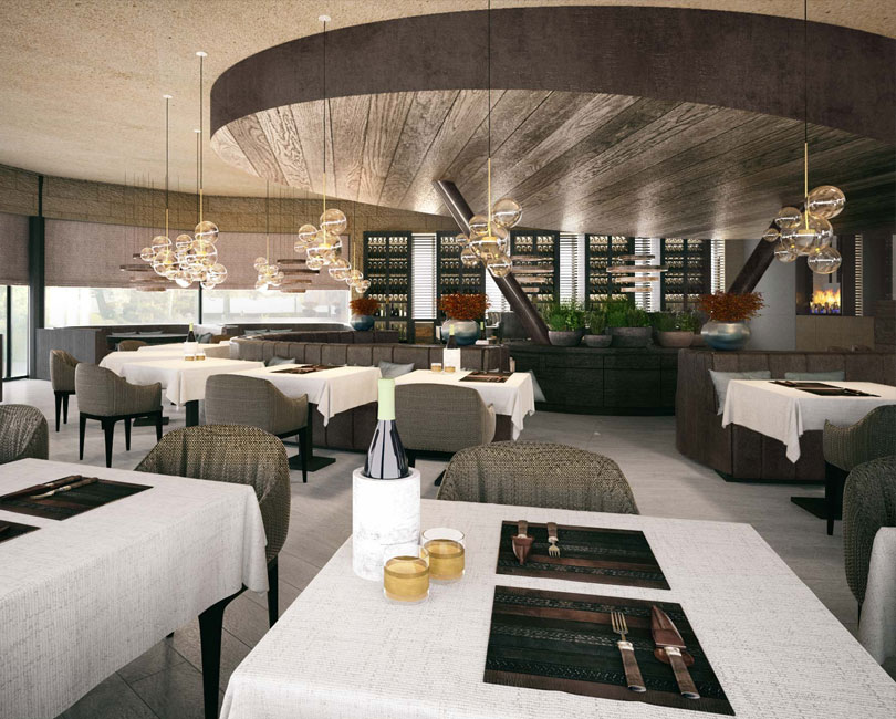 增強高端高爾夫俱樂部體驗的室內設計