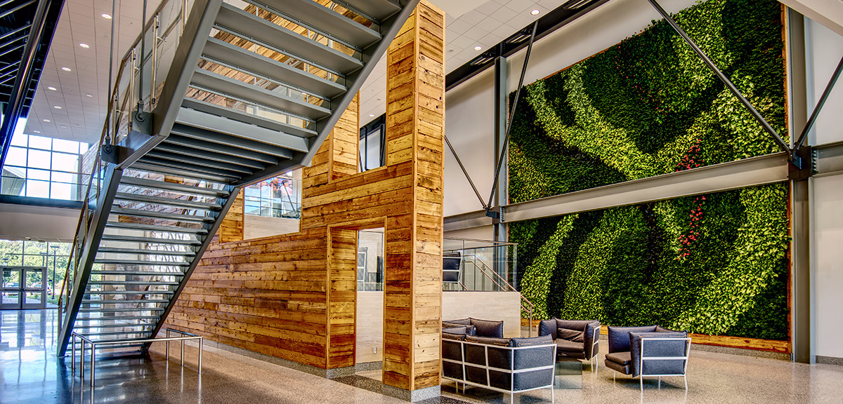 大學教學樓室內設計效果圖