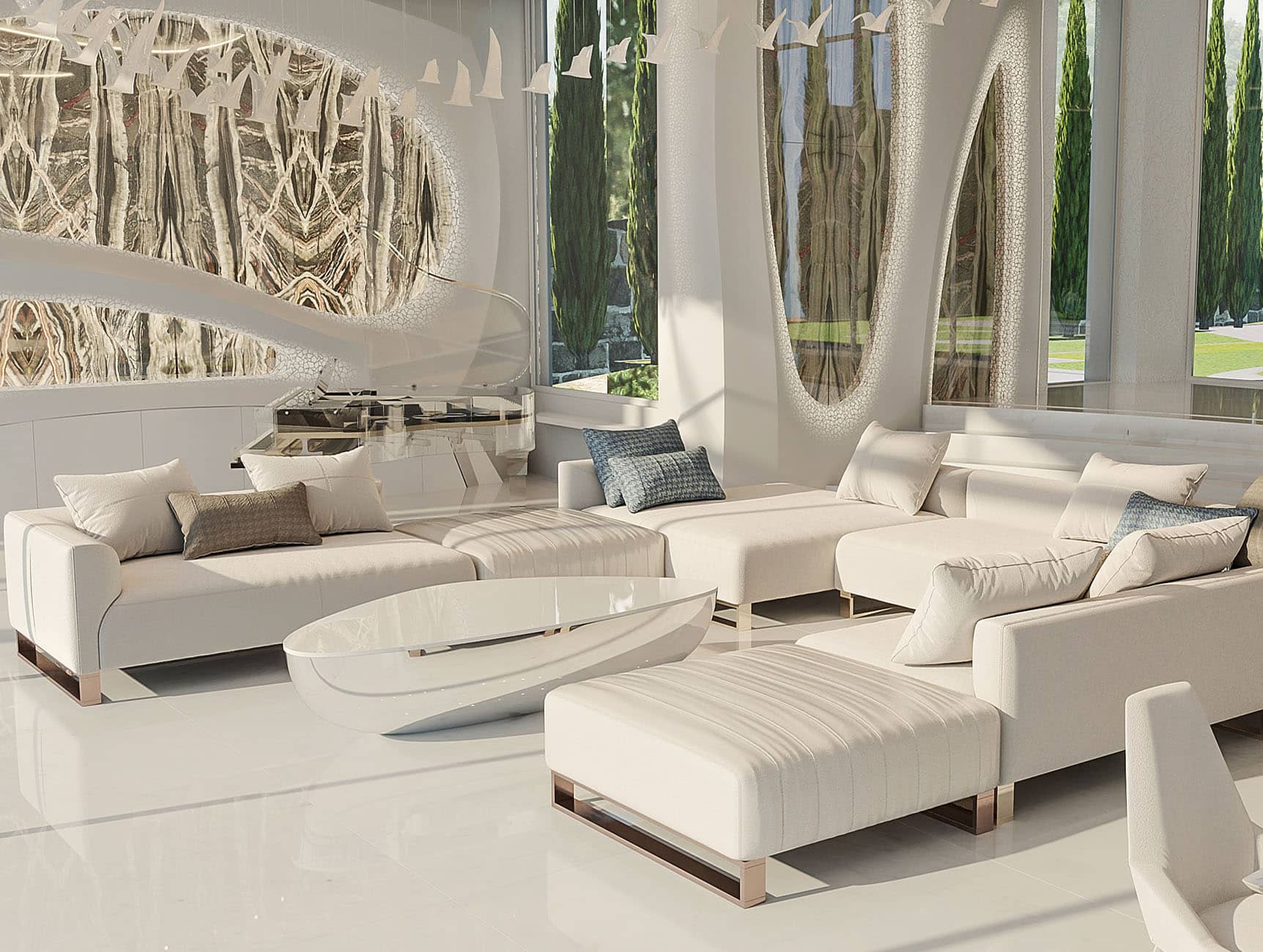 軟裝沙發設計效果圖